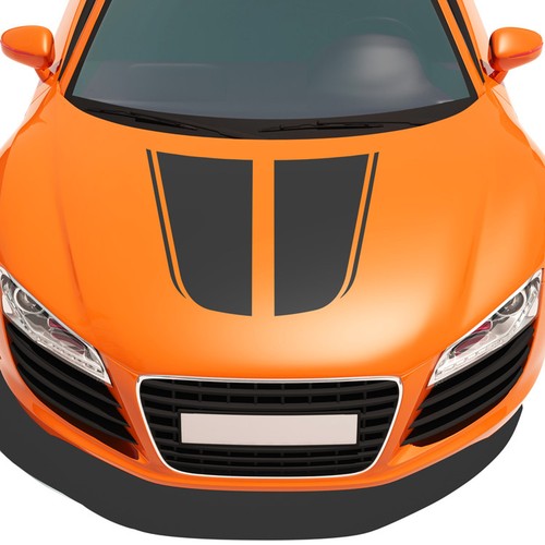 Sport rennstreifen motorhaube - sport,