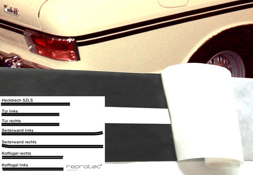 Satz zierstreifen opel kadett - satz,