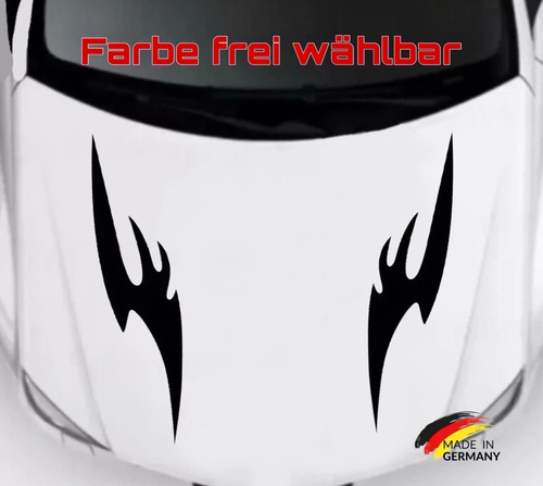 Motorhaube aufkleber lufthutze - aufkleber,