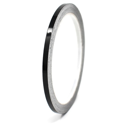 10m zierstreifen 3mm schwarz - 10m,