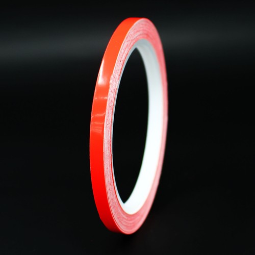 10m zierstreifen 5mm neon - zierstreifen, rot