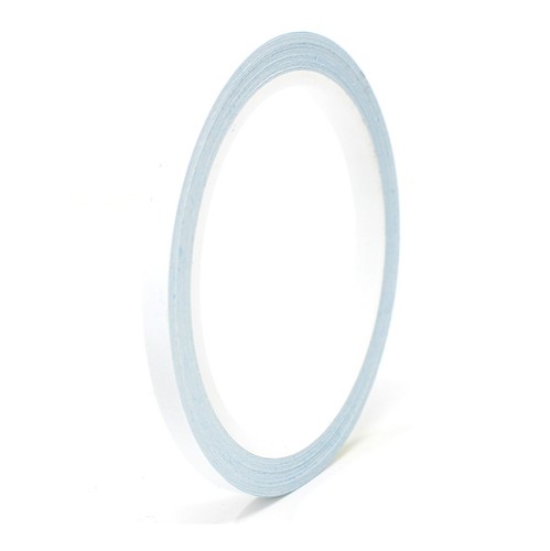 10m zierstreifen 3mm - 10m, weiß