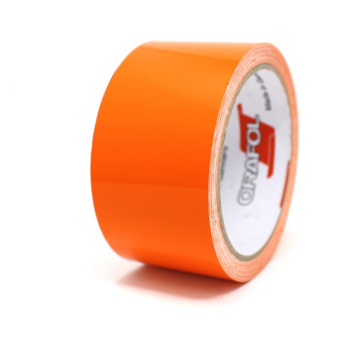 10m zierstreifen 50mm orange - 10m,