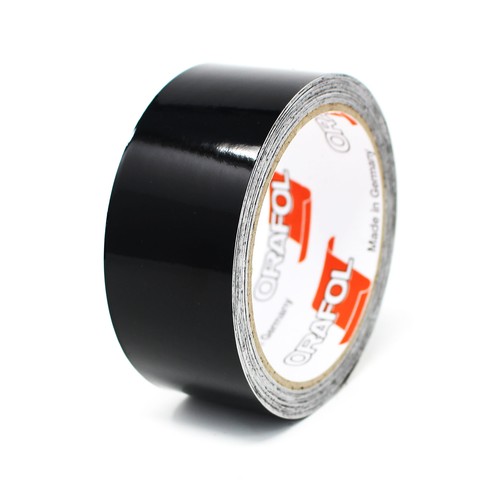 10m zierstreifen 40mm - 10m, schwarz