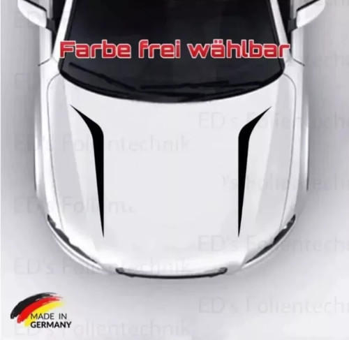 Motorhaube aufkleber lufthutze - motorhaube,