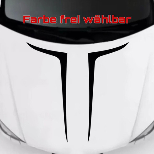 Motorhaube aufkleber lufthutze - motorhaube,