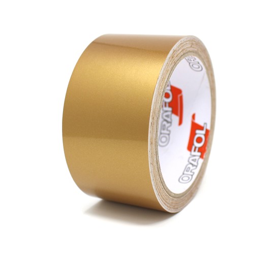 10m zierstreifen 50mm gold - 10m,